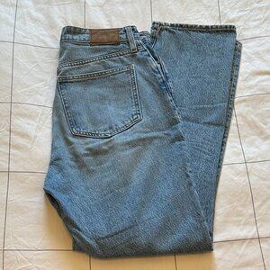Madewell Curvy Perfect Vintage Straight Jean Size 27 Light Wash
